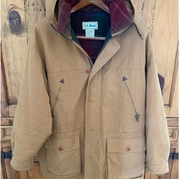 LL Bean Field Coat Canvas XL - Picture 15 of 15